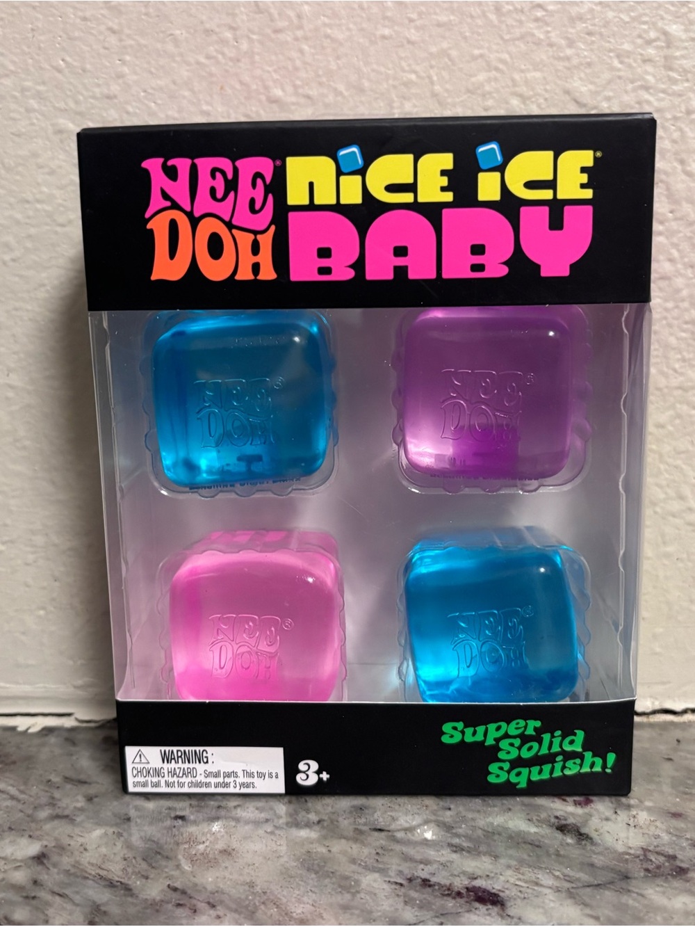NeeDoh Nice Ice Baby Cubes 4 pack